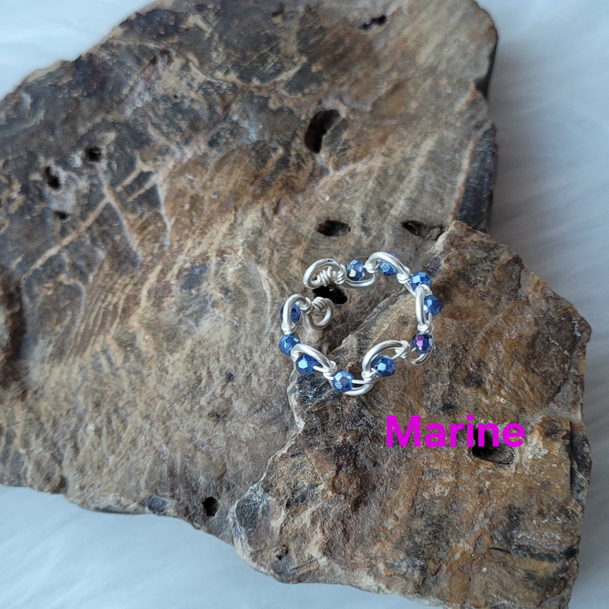 Bague ondulée ajustable (tel que fait en direct sur Twitch)