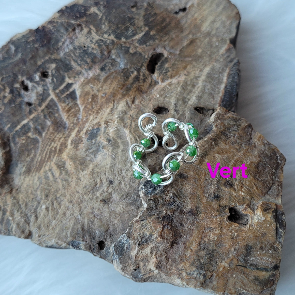 Bague ondulée ajustable (tel que fait en direct sur Twitch)