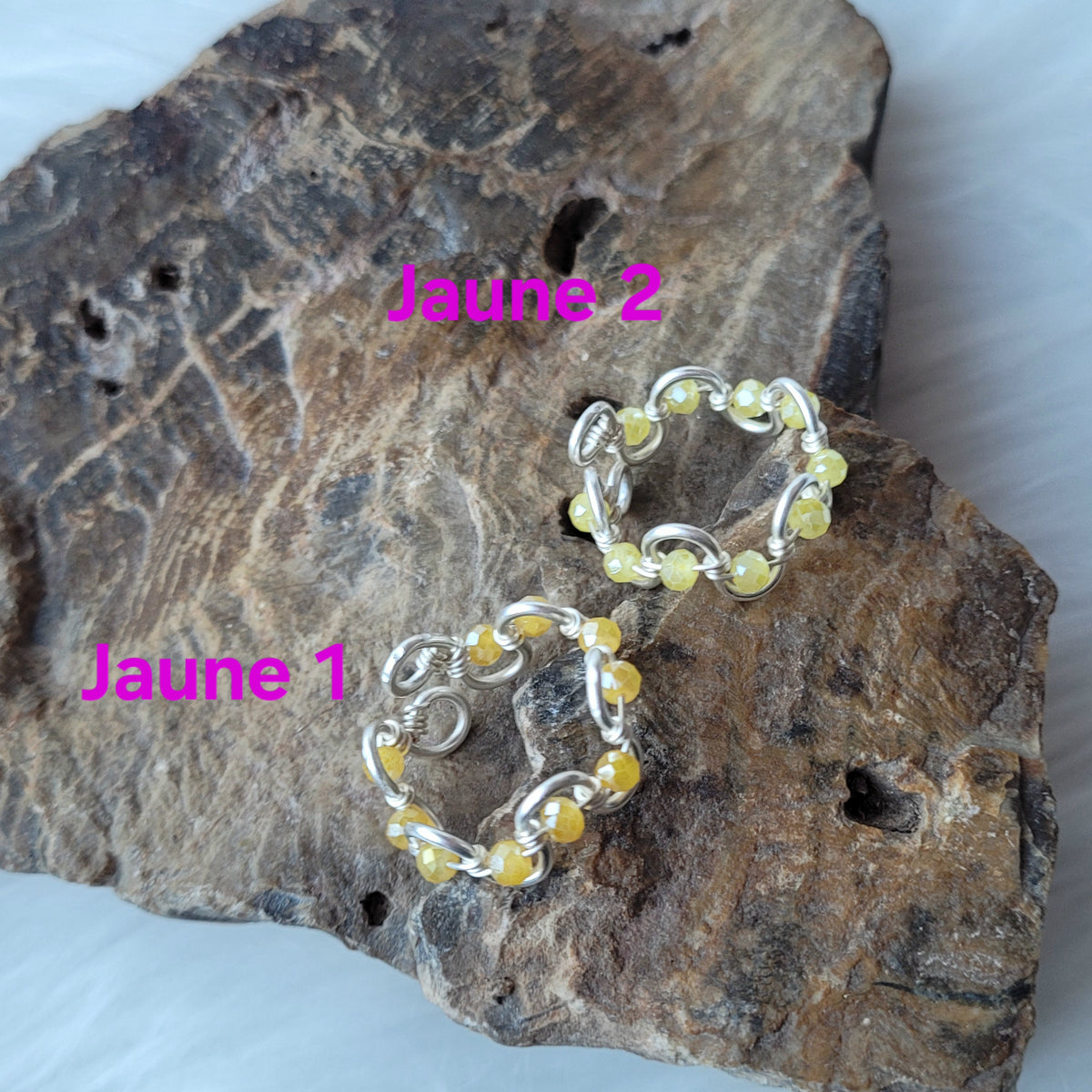 Bague ondulée ajustable (tel que fait en direct sur Twitch)
