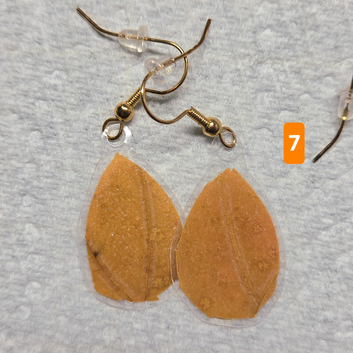 Boucle d'oreilles Feuilles d'automne (Tel que fait sur Twitch)