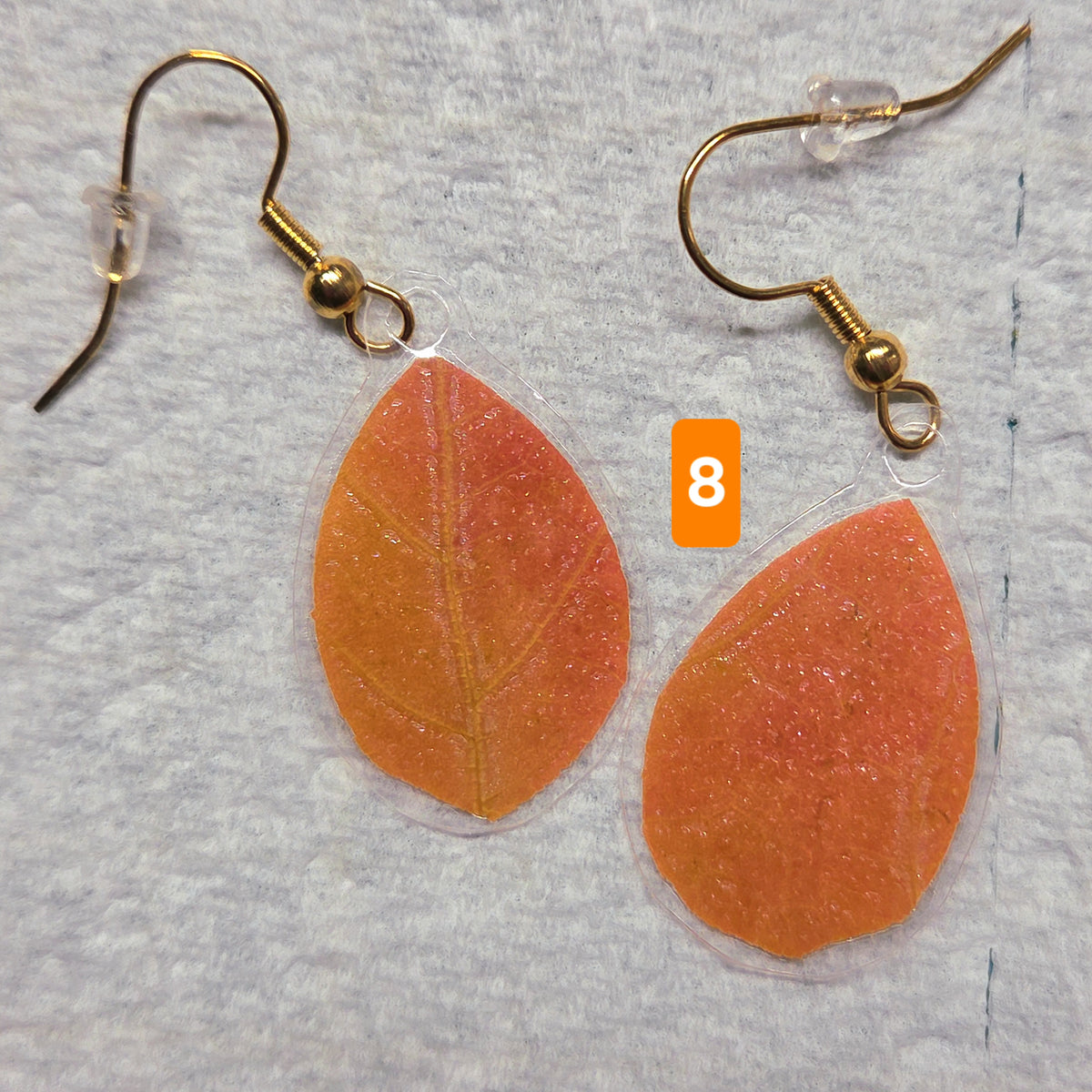 Boucle d'oreilles Feuilles d'automne (Tel que fait sur Twitch)