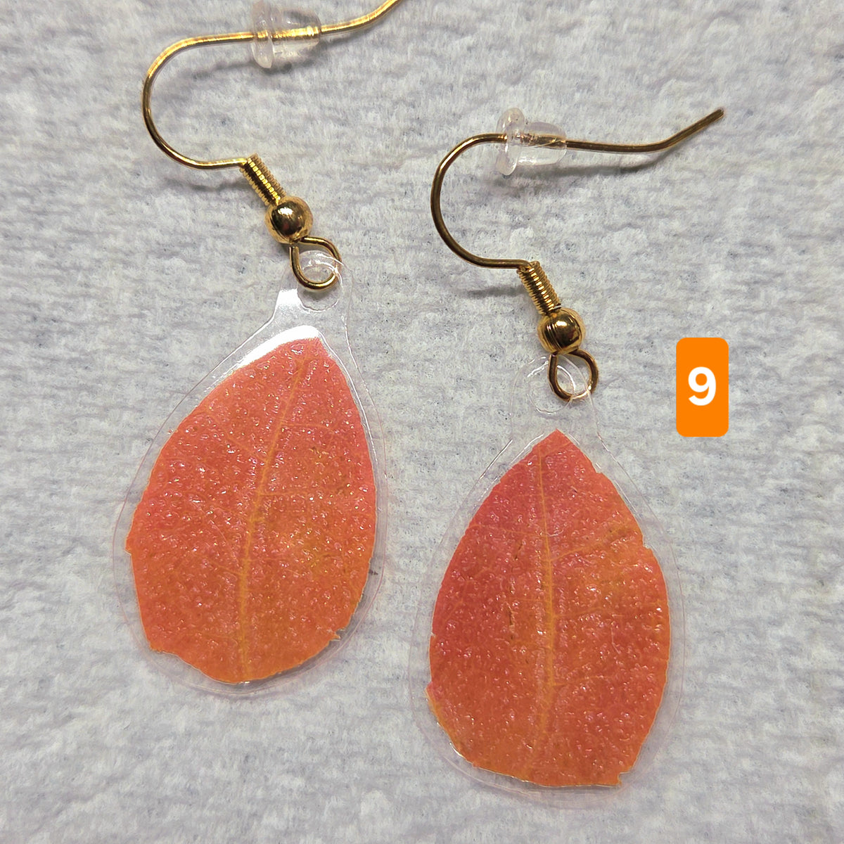 Boucle d'oreilles Feuilles d'automne (Tel que fait sur Twitch)