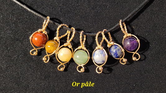 Pendentif Spinner 10mm (variés)