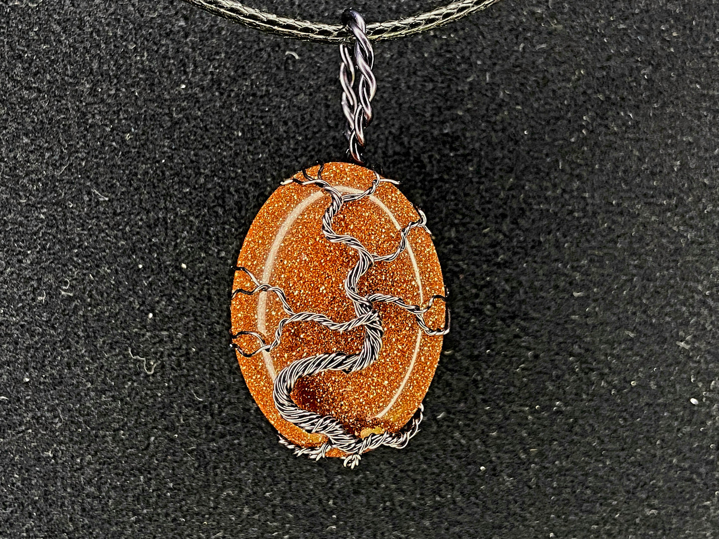 Pendentif Arbre de vie ovale - variés