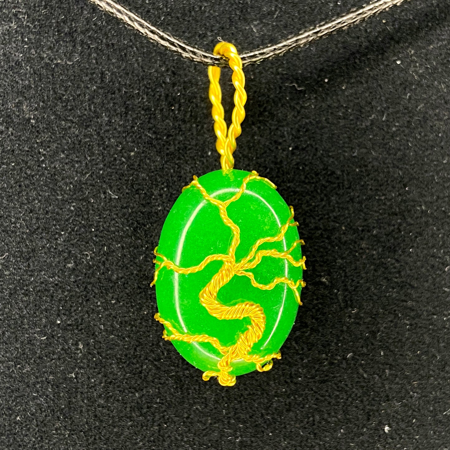 Pendentif Arbre de vie ovale - variés