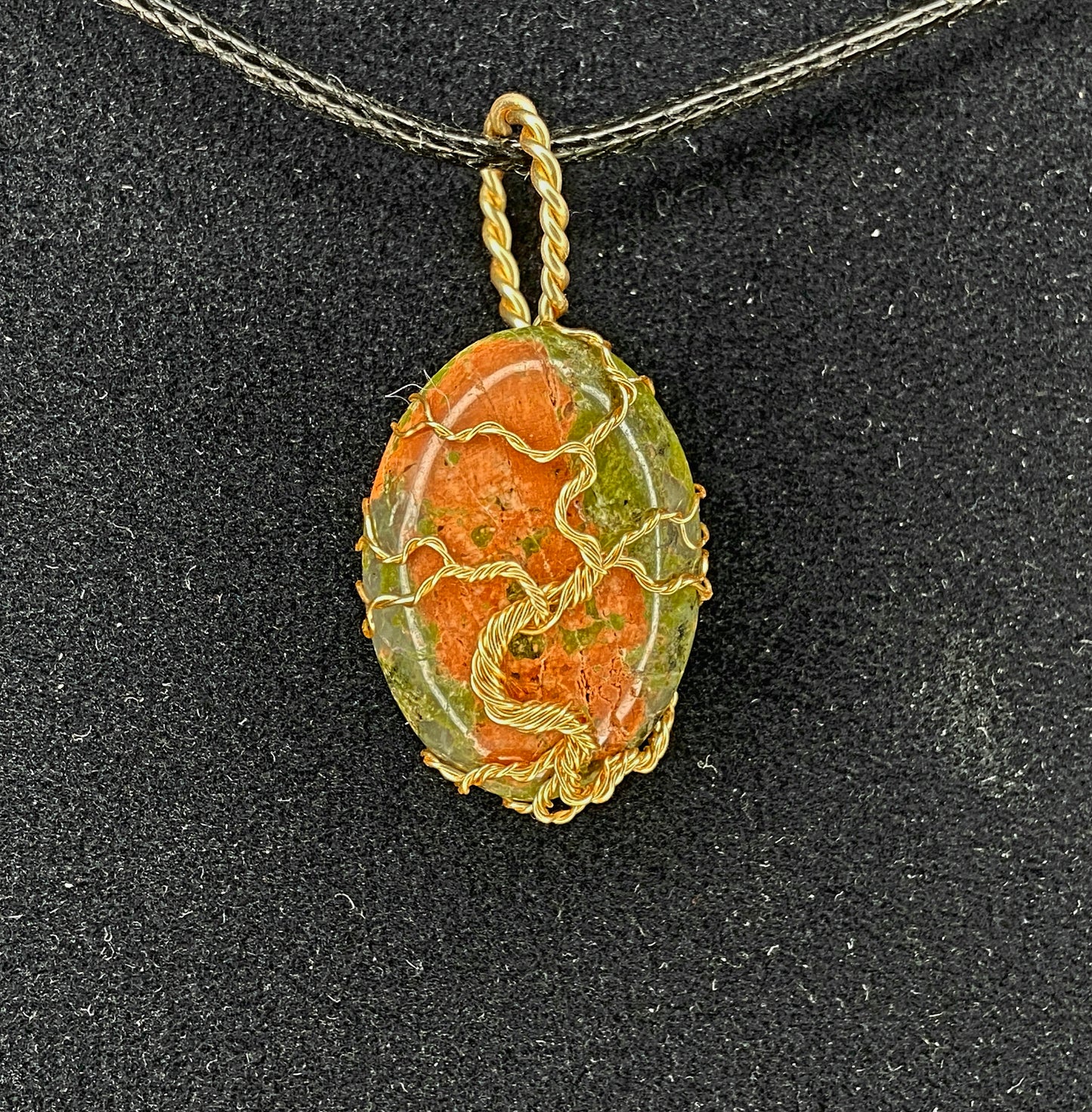 Pendentif Arbre de vie ovale - variés