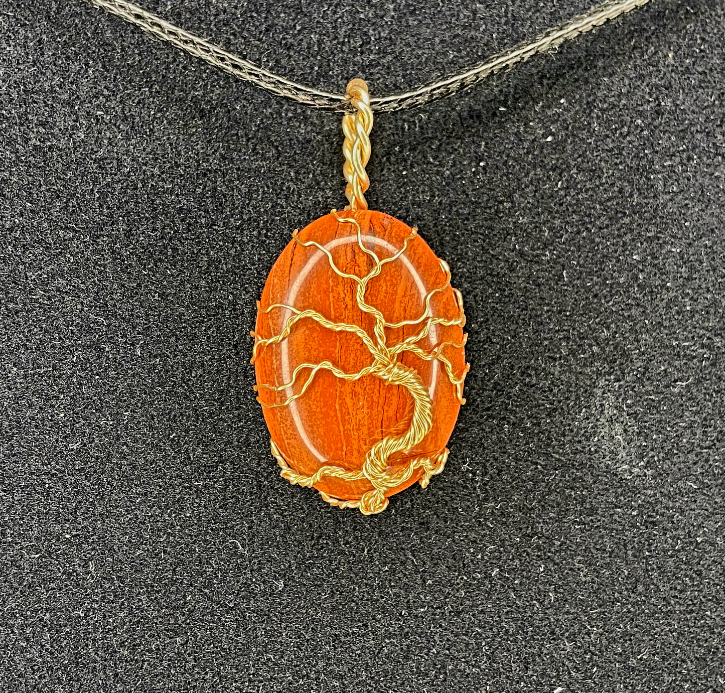 Pendentif Arbre de vie ovale - variés