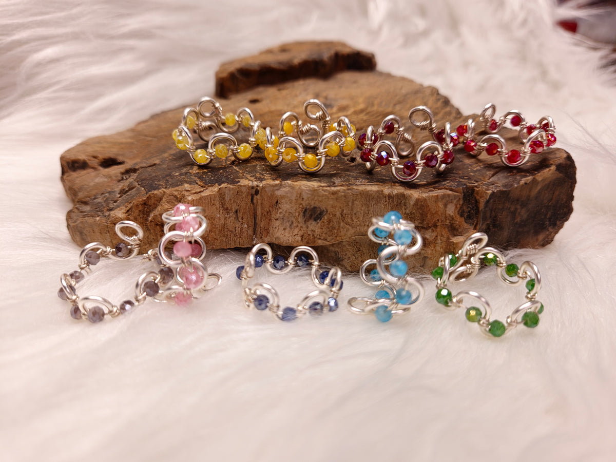 Bague ondulée ajustable (tel que fait en direct sur Twitch)