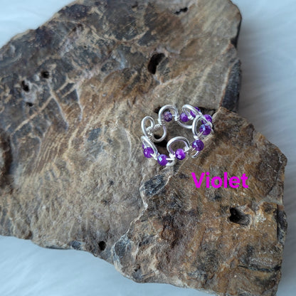 Bague ondulée ajustable (tel que fait en direct sur Twitch)