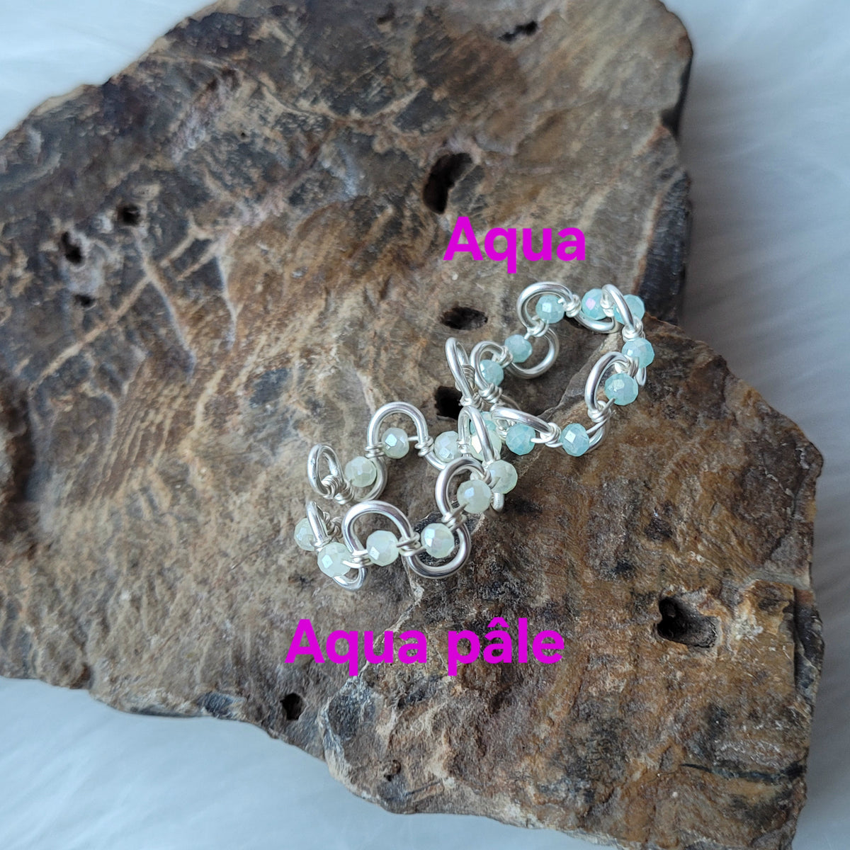 Bague ondulée ajustable (tel que fait en direct sur Twitch)