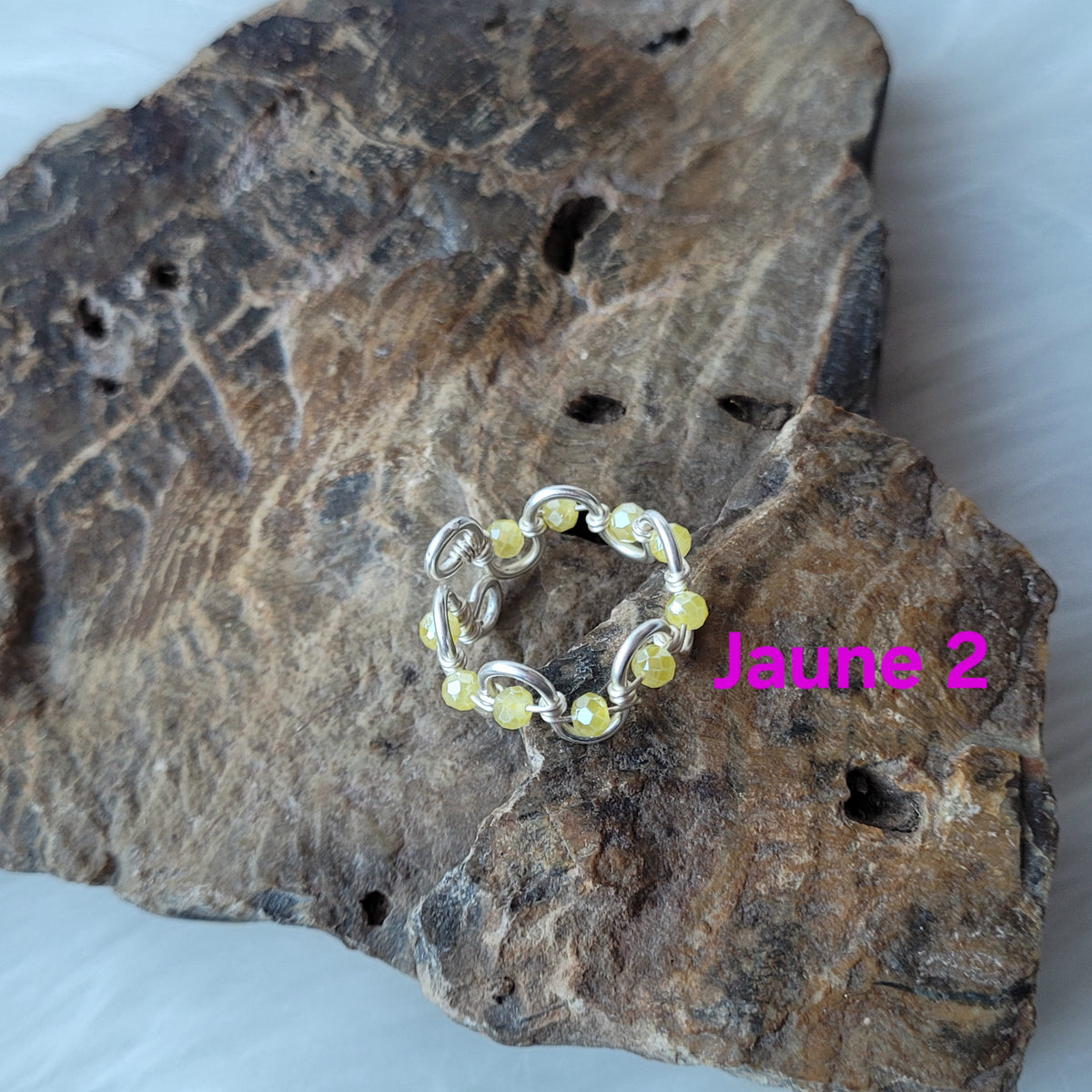 Bague ondulée ajustable (tel que fait en direct sur Twitch)