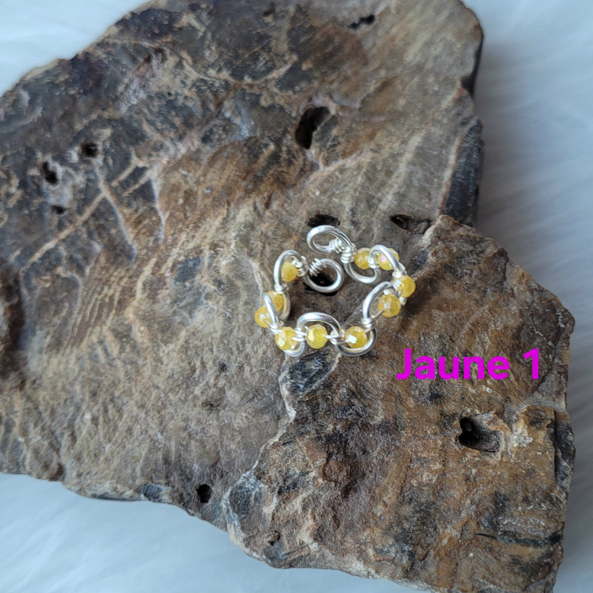 Bague ondulée ajustable (tel que fait en direct sur Twitch)