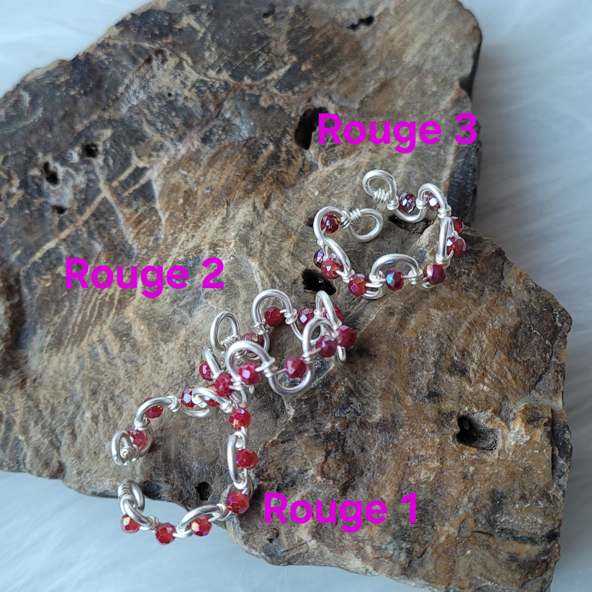 Bague ondulée ajustable (tel que fait en direct sur Twitch)