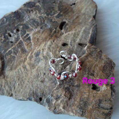 Bague ondulée ajustable (tel que fait en direct sur Twitch)