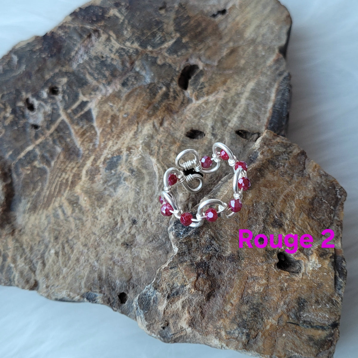 Bague ondulée ajustable (tel que fait en direct sur Twitch)
