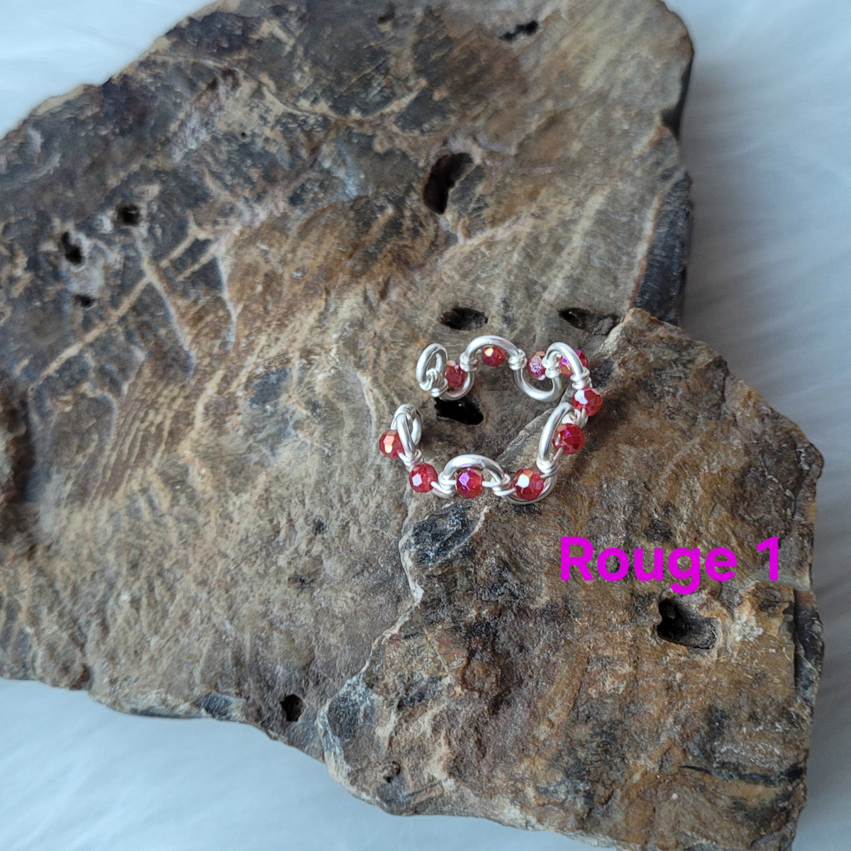 Bague ondulée ajustable (tel que fait en direct sur Twitch)