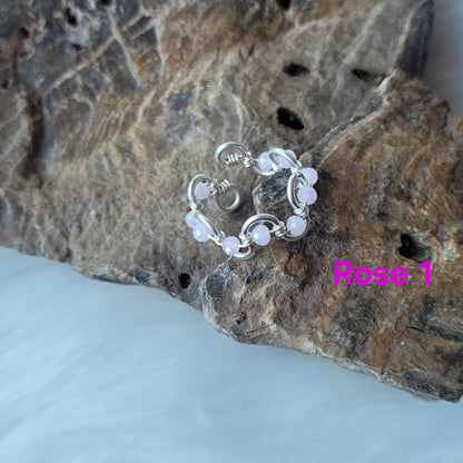 Bague ondulée ajustable (tel que fait en direct sur Twitch)