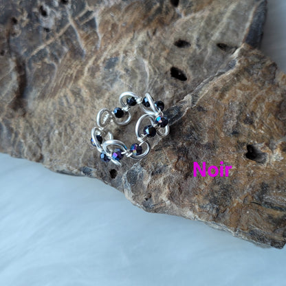 Bague ondulée ajustable (tel que fait en direct sur Twitch)