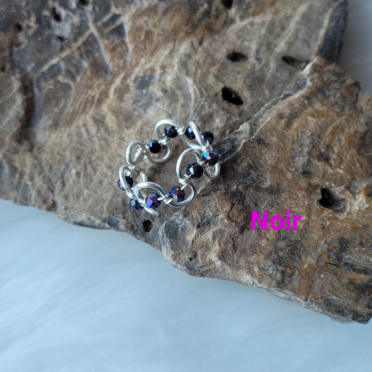 Bague ondulée ajustable (tel que fait en direct sur Twitch)