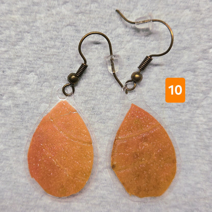 Boucle d'oreilles Feuilles d'automne (Tel que fait sur Twitch)