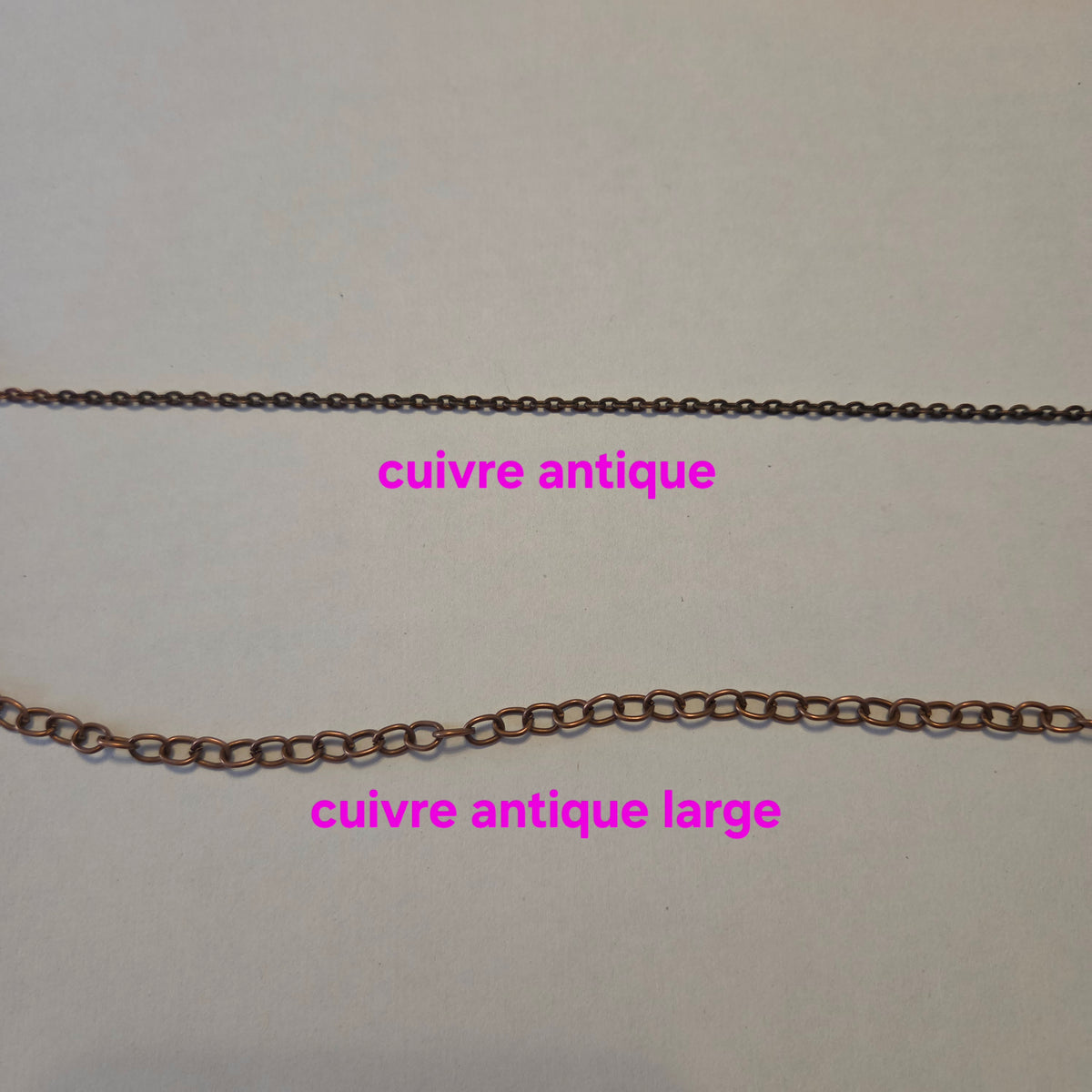Cordes et chaînes à pendentifs