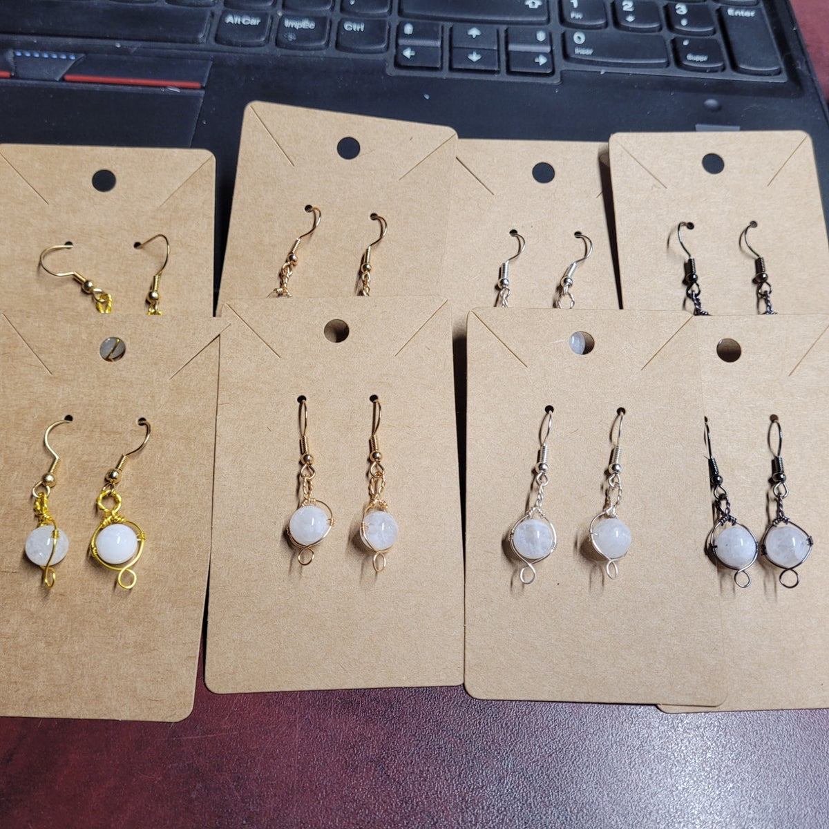 Boucles d'oreilles Spinner 6mm (variées) - ZenSens