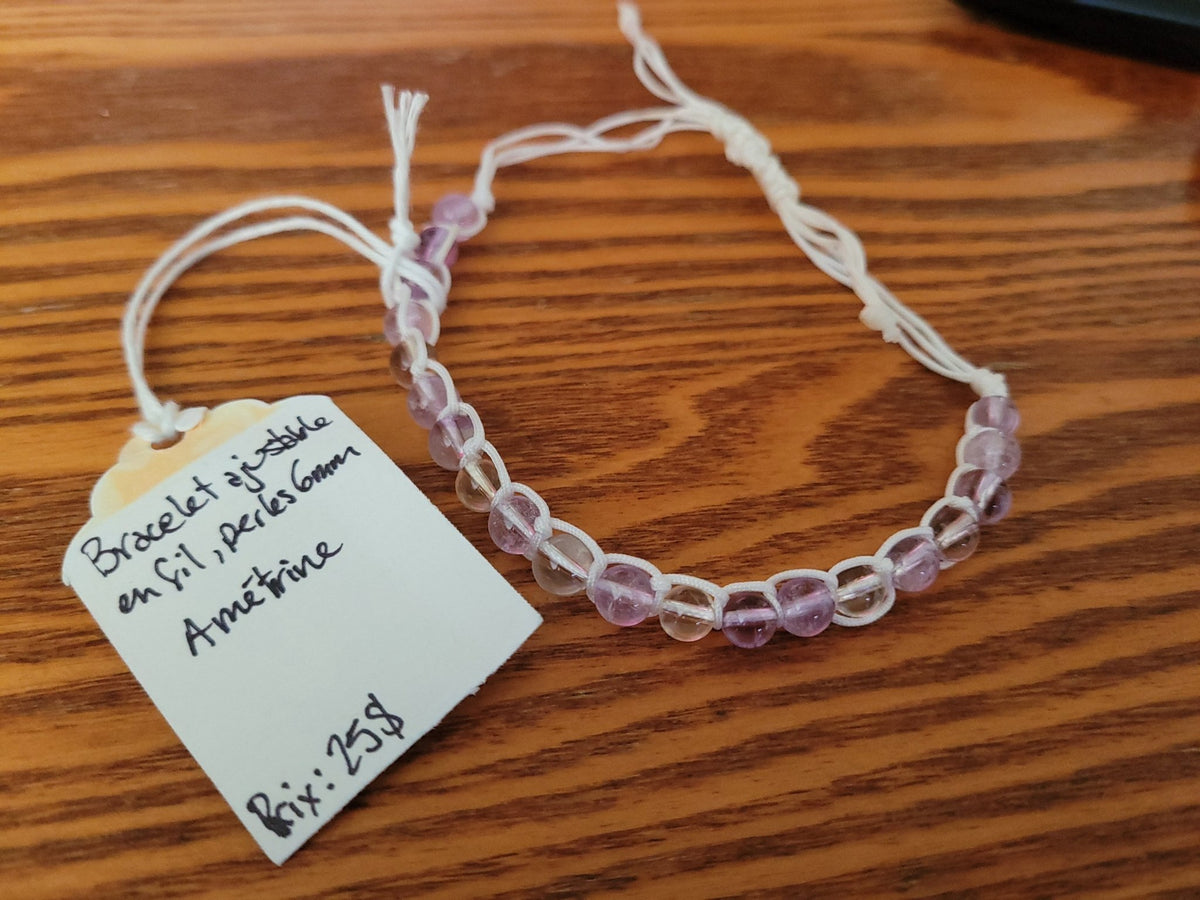 Bracelet ajustable en fil - ZenSens