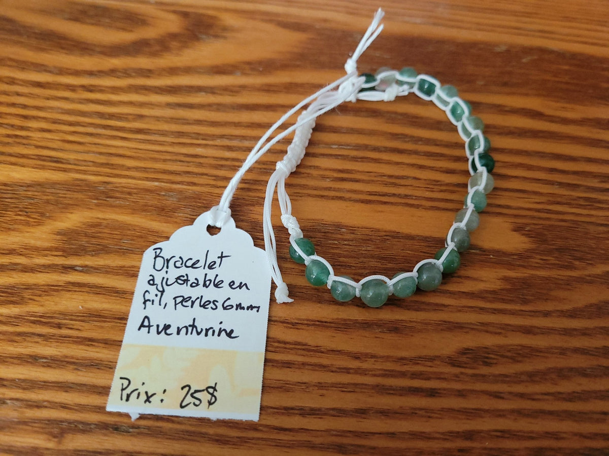 Bracelet ajustable en fil - ZenSens